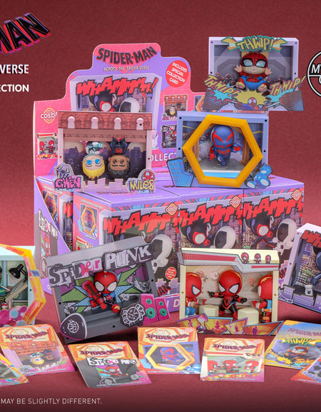 Hot Toys Spider-Man: Across The Spider-Verse Cosbi Diorama Collection (Set of 6)