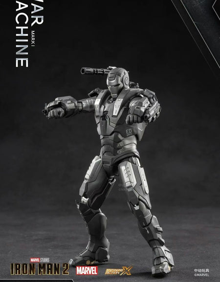 ZD Toys Marvel Avengers 1/10 Iron Man War Machine Action Figure Set