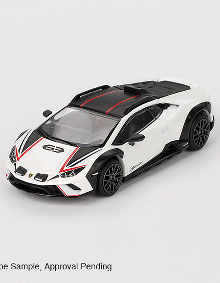 Mini GT #763 1/64 Lamborghini Huracan Sterrato Bianco Asopo (LHD)