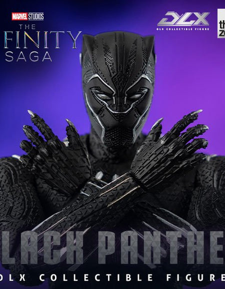ThreeZero Marvel Studios The Infinity Saga DLX Black Panther Figure
