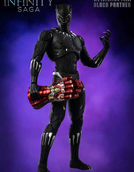 ThreeZero Marvel Studios The Infinity Saga DLX Black Panther Figure