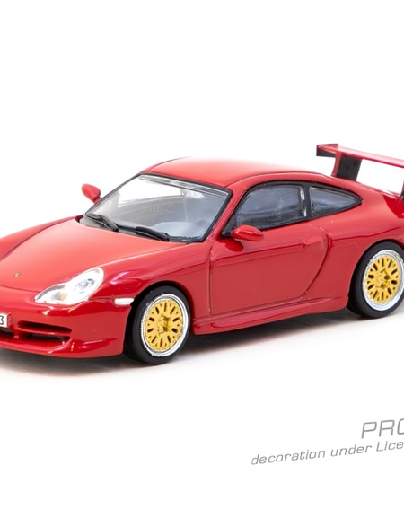 Tarmac Works Porsche 911 GT3 (Type 996) Red Diecast Model Car