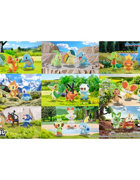 Takara Tomy Pokemon 30th Anniversary Monster Collection Set for Journey Paldea