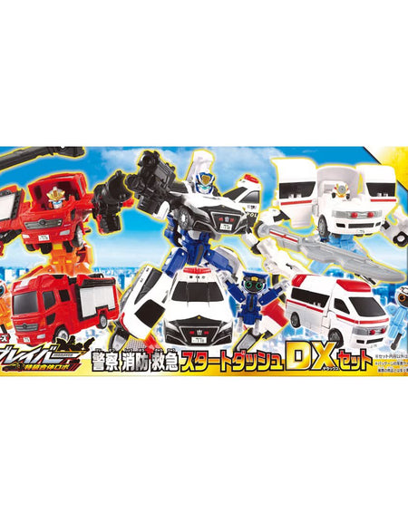 Takara Tomy Tomica Joblabor Police Fire Engine & Ambulance DX Entry Set 2024
