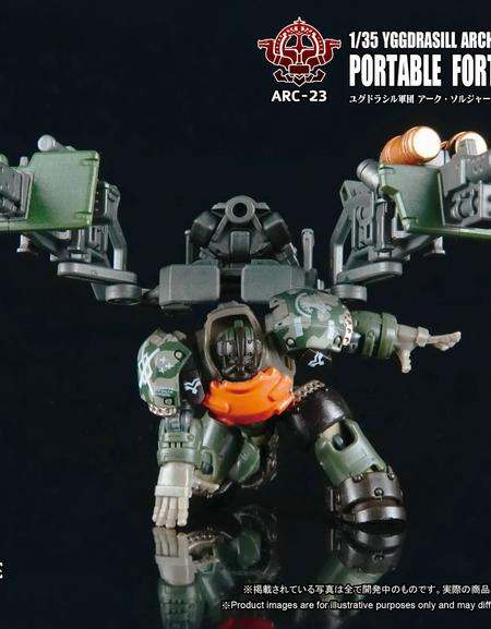 TA ARCHECORE ARC-23 YGGDRASILL ARCHE-SOLDIER SQUAD Portable Fortifications