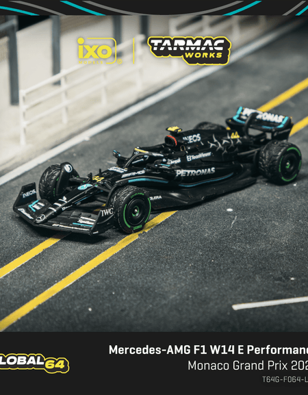 Tarmac Works Mercedes-AMG F1 W14 E Performance Monaco Grand Prix 2023