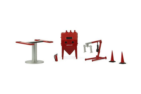 TINY Hong Kong 1/43 Gx4 Garage accessory lift Sandblasting machine etc. Figure