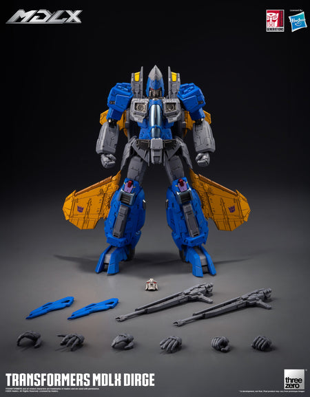 Threezero Transformers MDLX Action Figure Dirge 20 CM