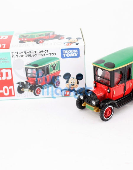 Takara Tomy Tomica Disney Motor DM-01 High Hat Classic Mickey Mouse Diecast