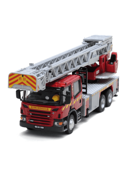 Tiny City Die-cast Model Car 1/76 - Scania HKFSD Turntable Ladder 55M (F132)