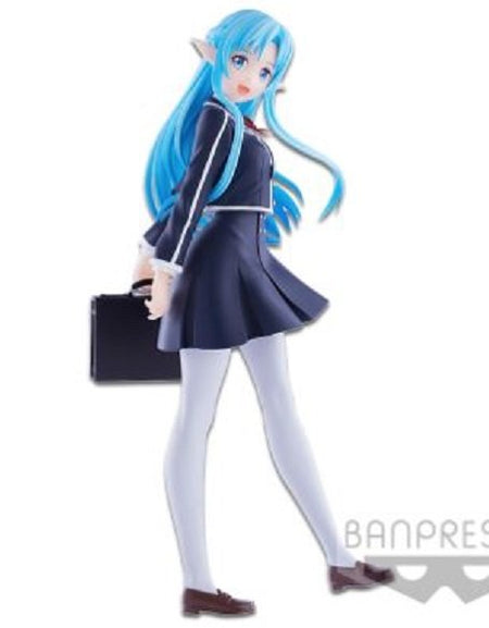 Banpresto Sword Art Online SAO EXQ ASUNA model figure (School uniform ver.)