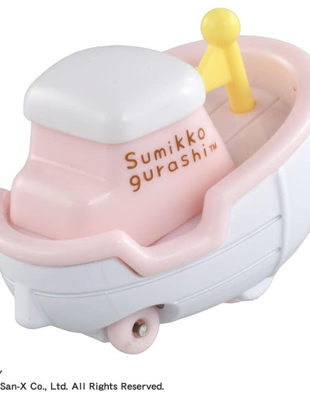 Takara Tomy Dream Tomica SP Sumikko Gurashi Yumemirufune (White Bear) Model Car