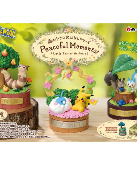 Re-ment Pokemon A Little Tale of the Forest Series 2 (6pcs Complete BOX)