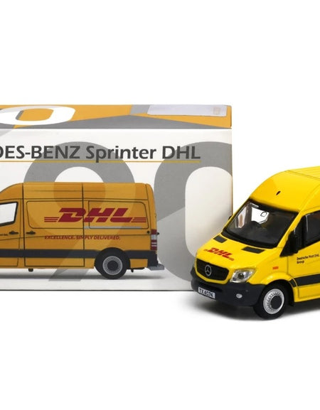 Tiny City 90 Die-cast 1/76 Model Car - MERCEDES-BENZ Sprinter FL DHL Model Car