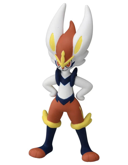 Takara Tomy Pokemon Moncolle MS-35 Cinderace Box Packing 4CM Mini Figure