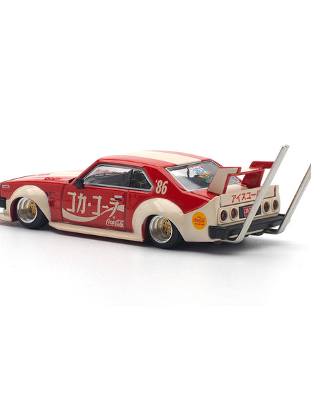 POPRACE 1/64 SKYLINE C210 KAIDO RACER (BOSOZOKU STYLE) COCA COLA JP