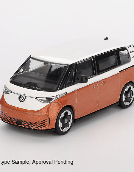 Mini GT #1061 Volkswagen ID.Buzz Candy White / Energetic Orange RHD