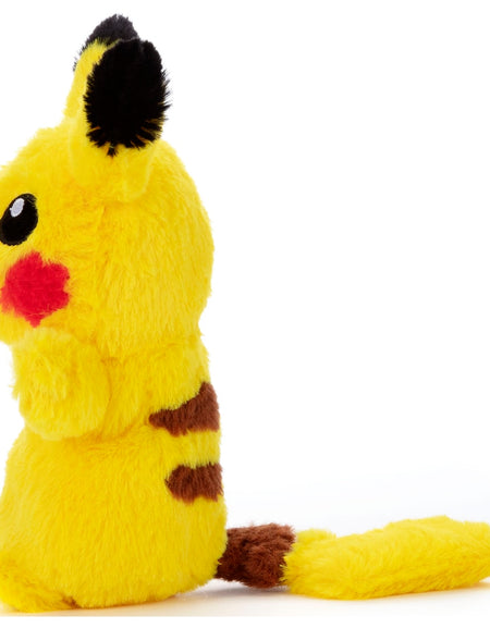 Takara Tomy Pokemon Soft Plush Toy - Kutatta Pikachu (S Size)