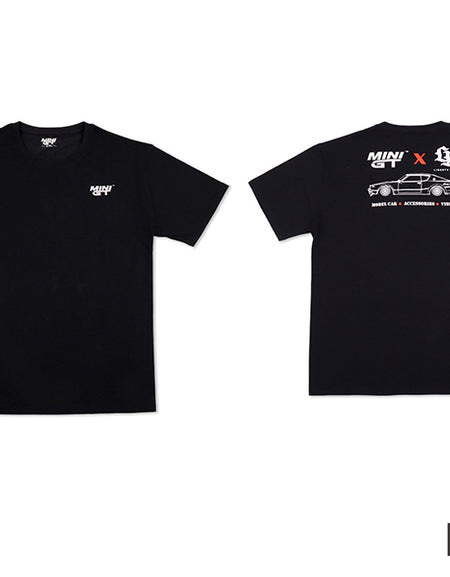 MINI GT Official T-shirt - MINI GT x LB Black L Size For Men & Women