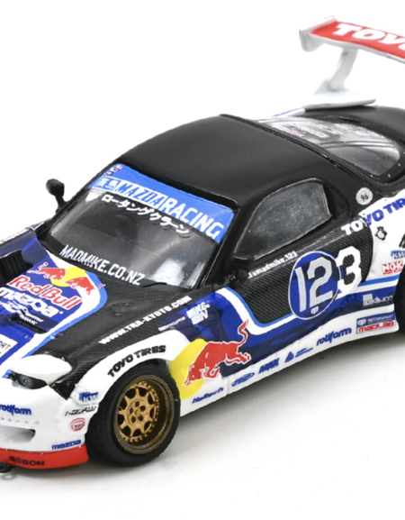 (Pre-order) INNO64 1/64 MAZDA RX-7 MAD MIKE "MADBUL Gen8" Diecast Model Car