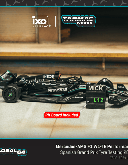 Tarmac Works 1:64 Mercedes-AMG F1 W14 E Performance Spanish Grand