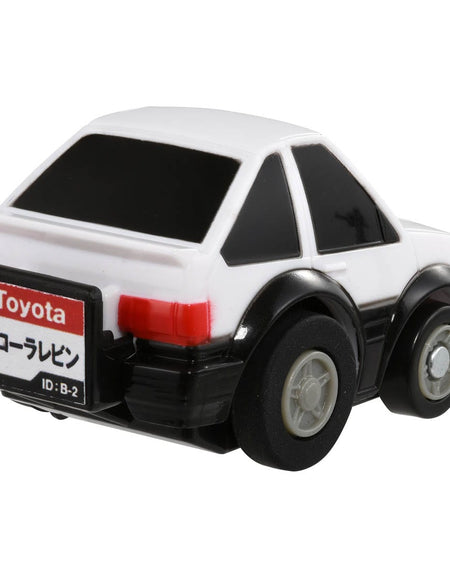 Takara Tomy Tomica ChoroQ Pull Back Diecast :e-04 Toyota Corolla Levin (AE86)1st