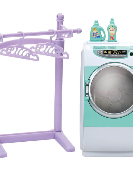 Takara Tomy Licca Doll Accessory - LF-02 Washing Machine Kurukuru Sentakuki