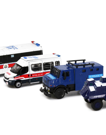 Tiny City Die-cast Model Car - Bs20 PTU Vehicle 4 Cars Box Set