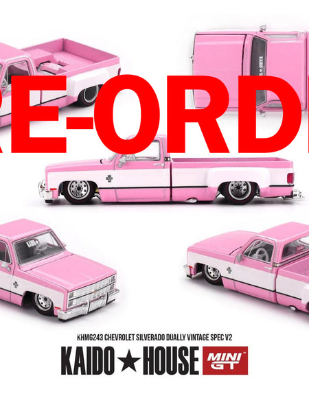 (Pre-order) Kaido House Mini GT Chevrolet Silverado Dually Vintage Spec V2 #243