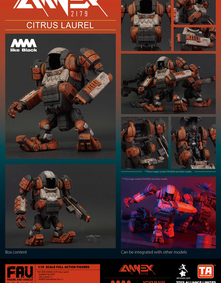 TOYS ALLIANCE ANNEX2179 FAV-BS05 Citrus Laurel Figure Set