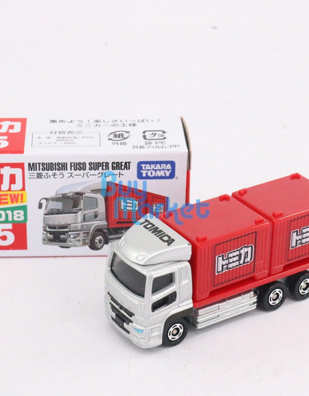 Takara Tomy Tomica No.85 Mitsubishi Fuso Super Great Diecast Toy Car 2018 New