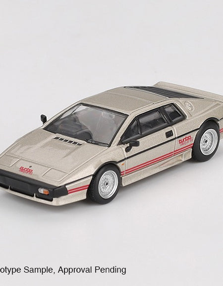 MINI GT #1109 Lotus Esprit Turbo Metallic Silver RHD Diecast Car