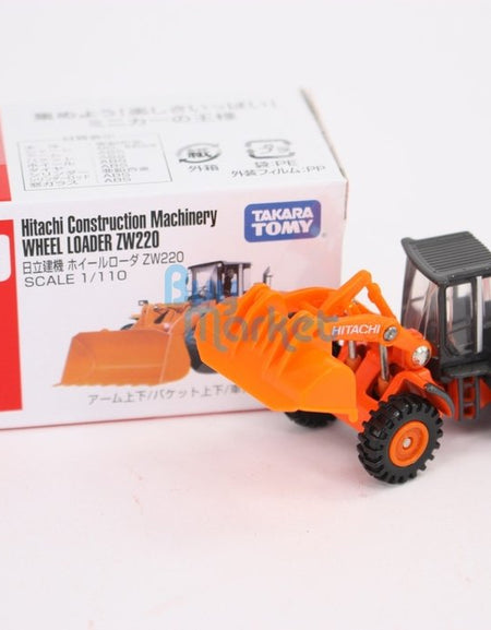 Takara Tomy Tomica #71 Hitachi Construction Wheel Loader 1/110 Diecast Toys Car