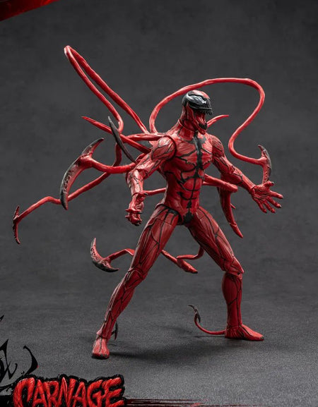 ZD Toys Marvel 9-inch 1/10 Venom Carnage Action Figure Set