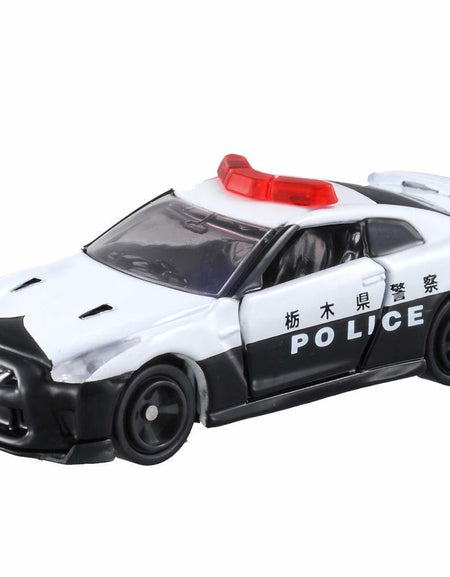 Takara Tomy Tomica #105 Nissan GT-R Police Car Scale 1/62 Diecast Car Toy