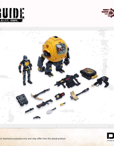Toys Alliances DIMS-00 1/18 D.R.I.F.T. GUIDE Action Figure Set