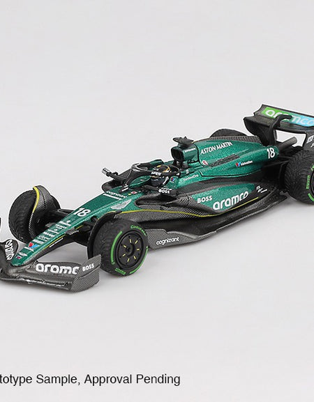 MINI GT #1114 Aston Martin AMR24 #18 Lance Stroll 2024 F1 2024 CAGP
