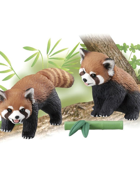 Takara Tomy ANIA Animal Advantage AS-35 RED PANDA with Bamboo Action figure