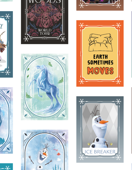 COSMOS Collectible Disney Snow Princess Collectible Card Box Set (80 cards SET)