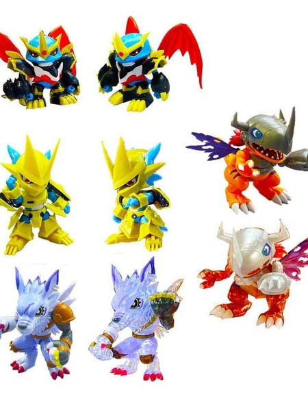 Bandai PLABAKO DIGIMON ADVENTURE VOL.2 Figure (Full set of 8)