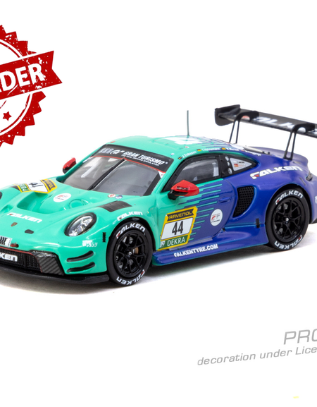 (Pre-order) Tarmac Works 1/64 Porsche 911 GT3 R Nurburgring 24h 2024 Diecast