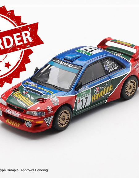 (Pre-order) MINI GT #1211 Subaru Impreza WRC98 #17 2000 Rally New Zealand