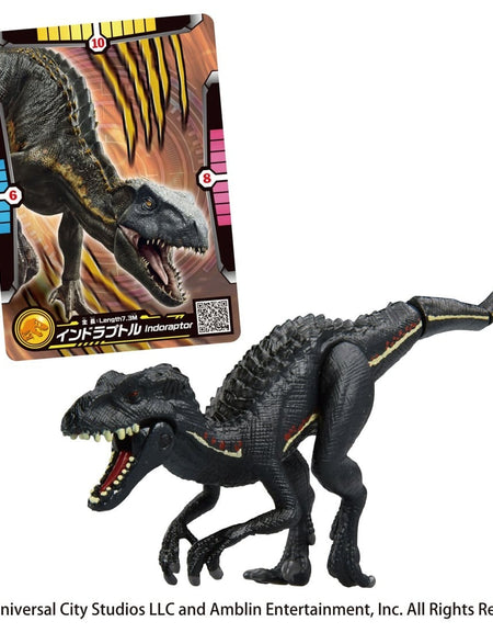 Takara Tomy ANIA Animal Jurassic World Indoraptor Figure with Battle Card