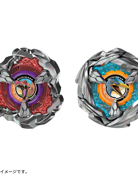 Takara Tomy Beyblade X BX-00 Jurassic World Spinosaurus Quetzalcoatl Starter Set