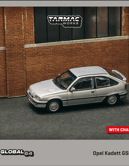 Tarmac Works 1/64 Opel Kadett GSi Silver Diecast Model Car