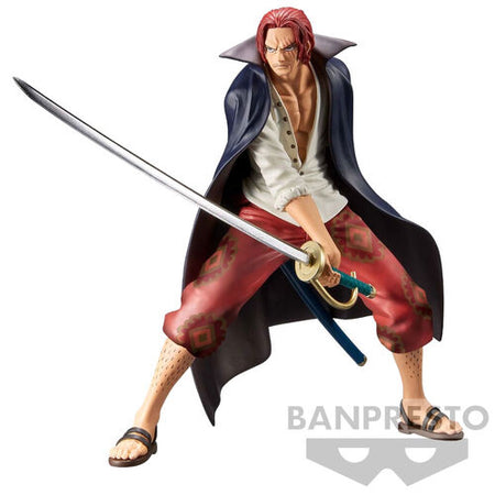 Banpresto One Piece Film Red - DXF Posing - Shanks PVC Statue Figure