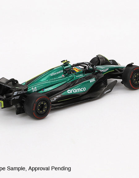 Mini GT 1/64 #999 Aston Martin AMR24 #14 Fernando Alonso 2024 F1 2024 Bah