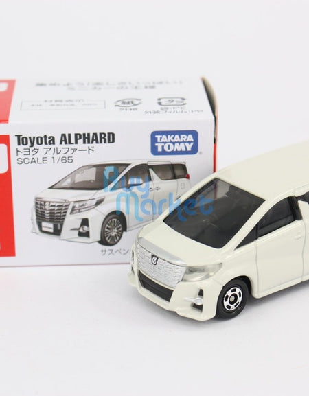 New Takara Tomy Tomica #12 Toyota Alphard Yellow Sca. 1/65 Diecast Toy Car Japan