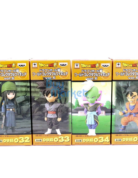 Banpresto DragonBall Super Z WCF World Collection Figure Vol.6 Set of 6 Japan