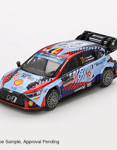 Mini GT #871 Hyundai i20 N Rally1 Hybrid #11 2024 Rallye Monte-Carlo